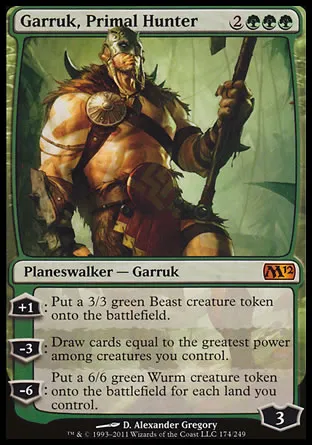 Garruk, chasseur primordial (Magic 2012, VF)