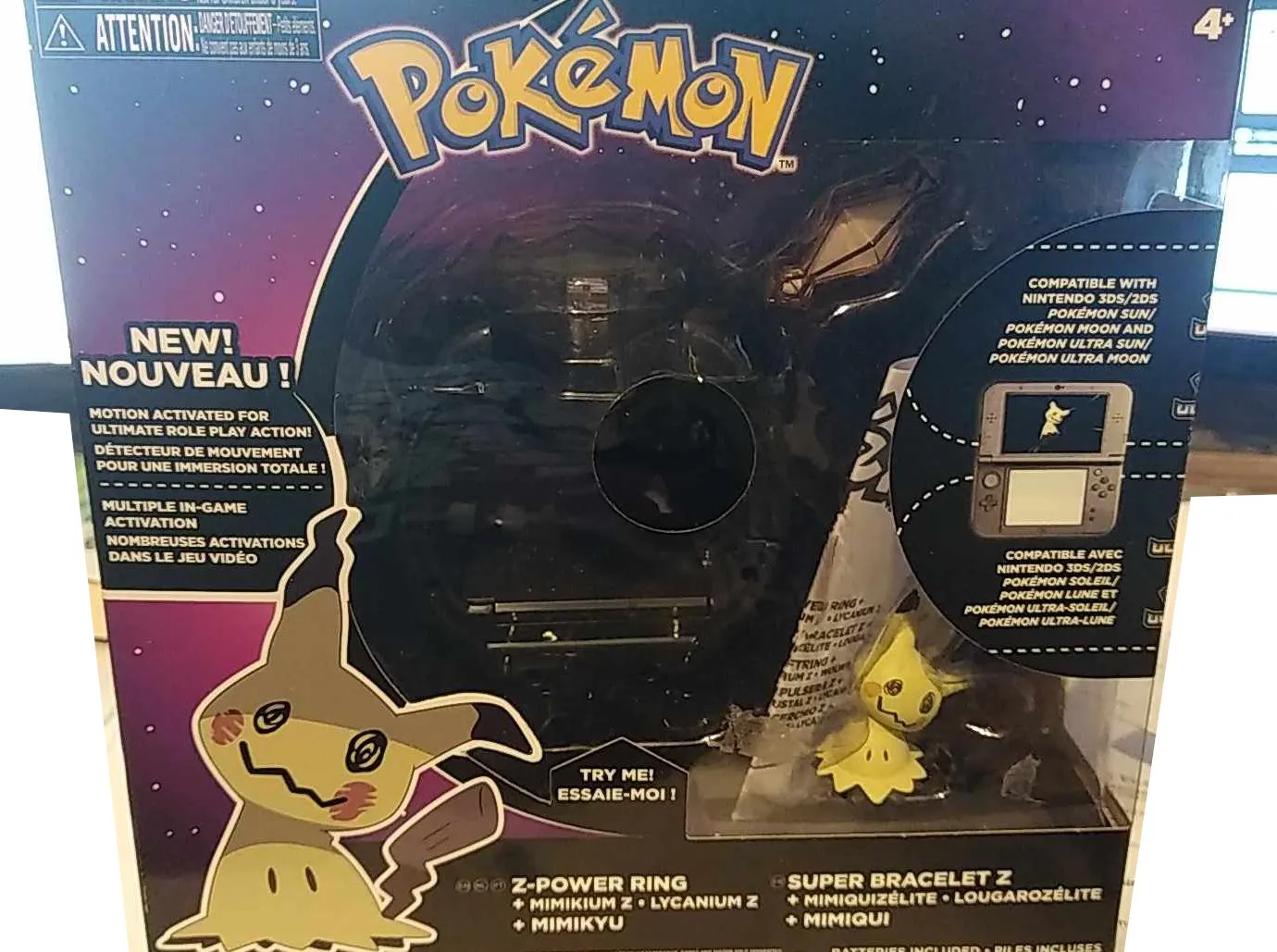 TOMY T19208 Pokemon Z-power Ring Toy